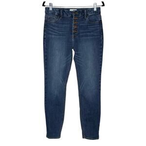 Bohme High Rise Button Fly Skinny Stretch Jeans – Size 29